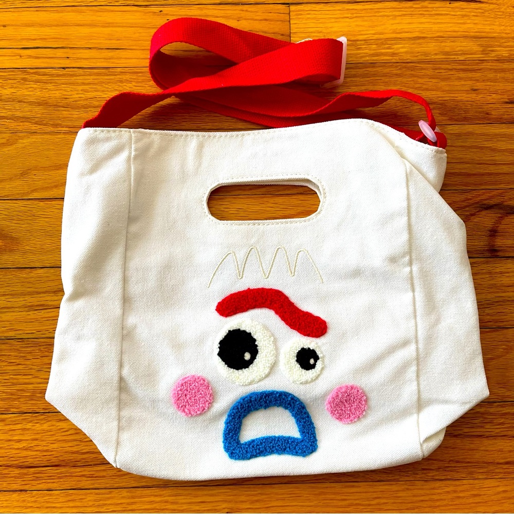 Toy Story 4 Forky Spork Spacious Canvas Bag - Brand New NWOT